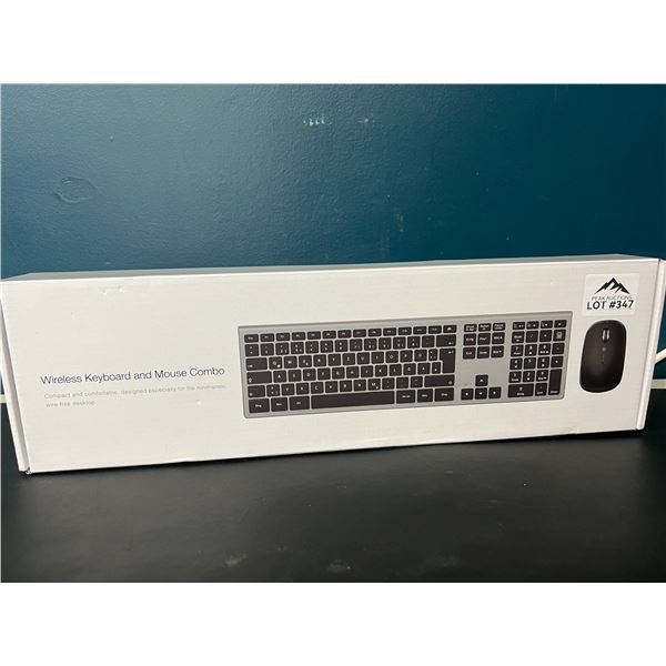 Lot of 1 Wireless Keyboard and Mouse Combo