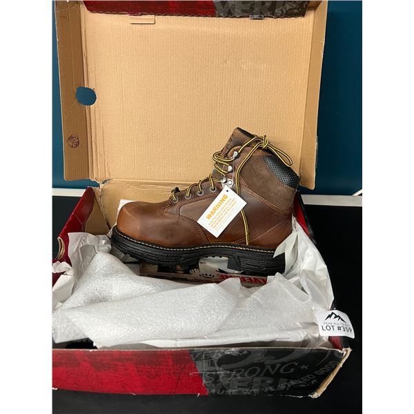 Lot of 1 Pair of Wolverine Hellcat 6" CSA Steel-Toed Work Boots - Size 8.5