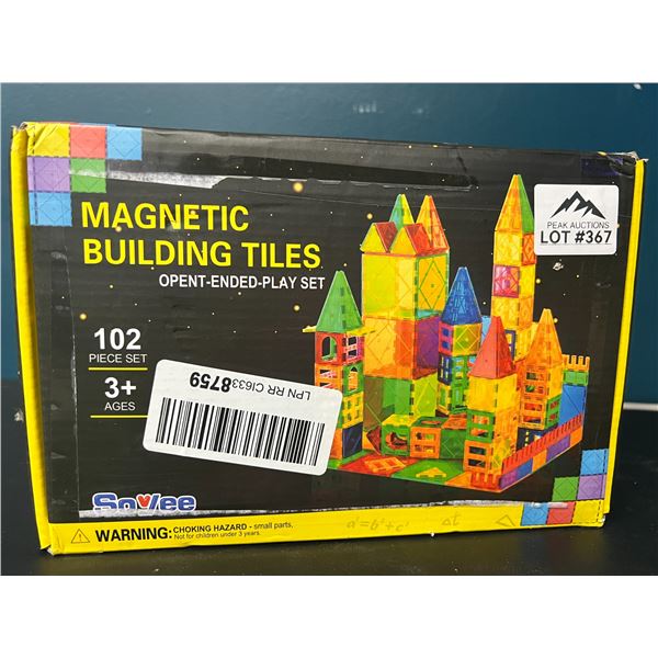 Lot of 102PC Magnetic Building Toy Set