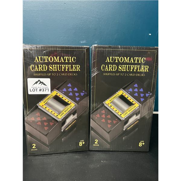Lot of 2 Automatic Card Shufflers