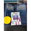 Image 3 : Lot of Assorted Art Supplies - 26pc Drawing Set, Paint Brushes & 24pcs Acrylic Paint Set