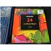 Image 4 : Lot of Assorted Art Supplies - 26pc Drawing Set, Paint Brushes & 24pcs Acrylic Paint Set