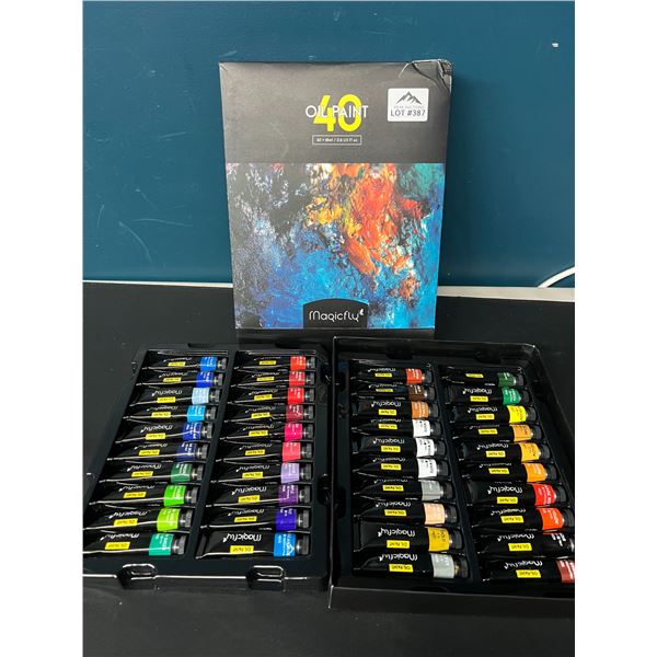 Lot of 1 Magicfly 40PC Oil Paint Set