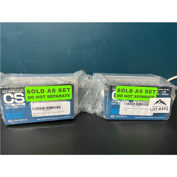 Lot of 2 Air Spencer CS Air Fresheners For Car