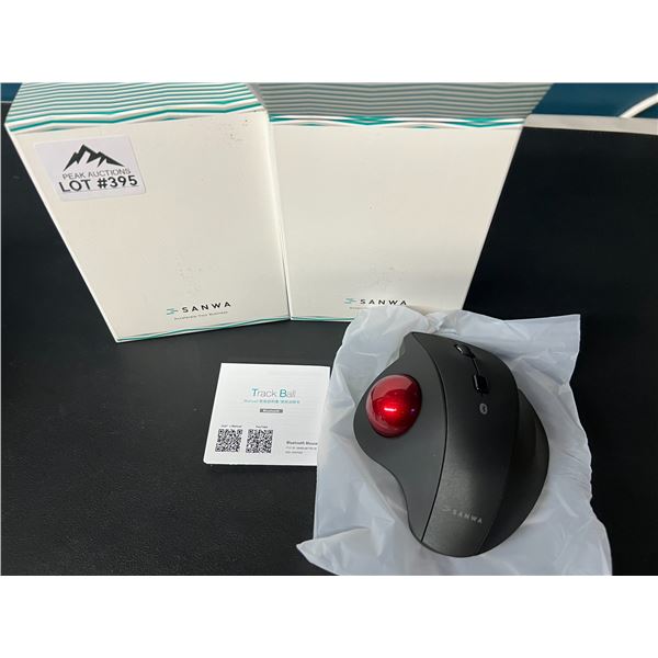 Lot of 2 SANWA Trackball Bluetooth Mouse