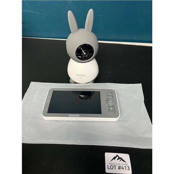 Lot of 1 Codnida WiFi Baby Video Monitor w/ 5" Display Screen