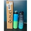 Image 1 : Lot of 2 Sports Water Bottles