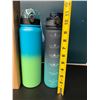 Image 2 : Lot of 2 Sports Water Bottles