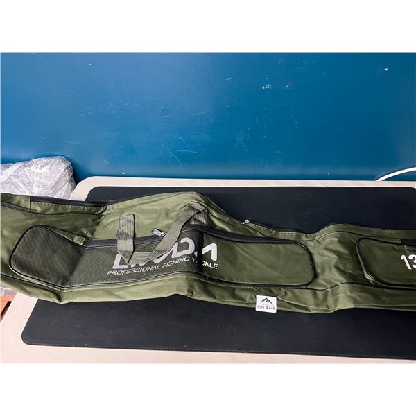 Lot of 1 Professional Fishing Tackle Bag- Green - 130cm