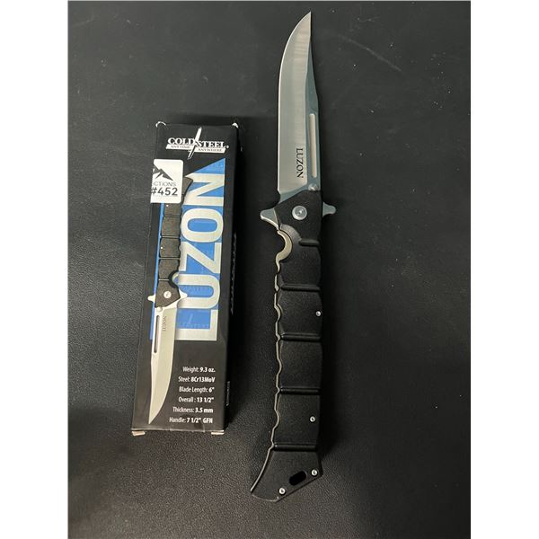Lot of 1 Cold Steel Large Luzon 13.5in Folding Knife