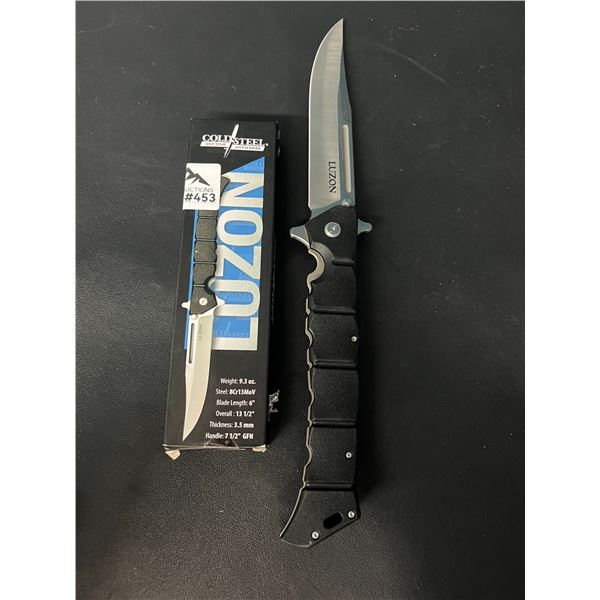 Lot of 1 Cold Steel Large Luzon 13.5in Folding Knife