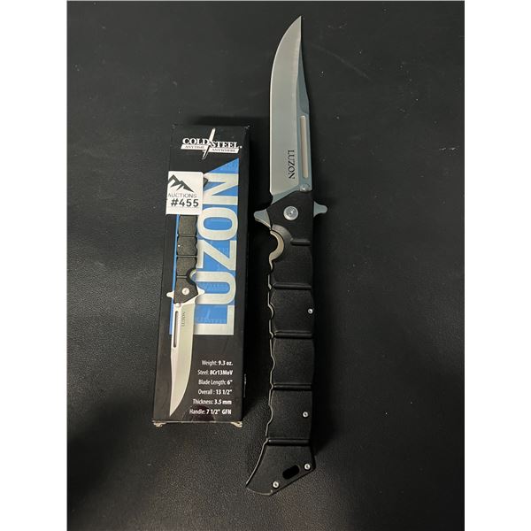 Lot of 1 Cold Steel Large Luzon 13.5in Folding Knife