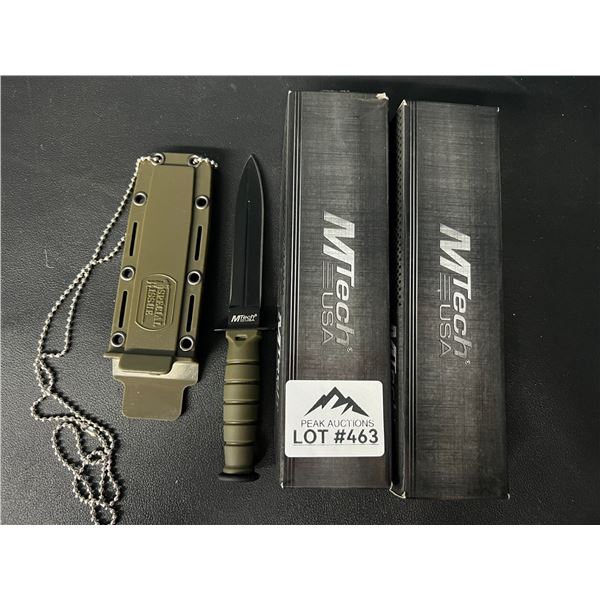 Lot of 2 MTech USA "Sword" Style Knives