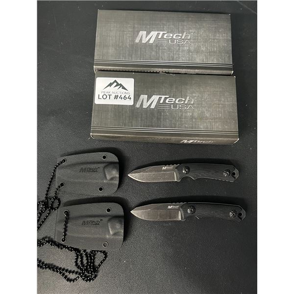 Lot of 2 MTech USA Tactical Folding Knives