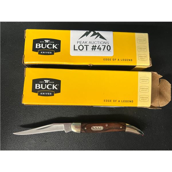 Lot of 2 Buck Folding Knives