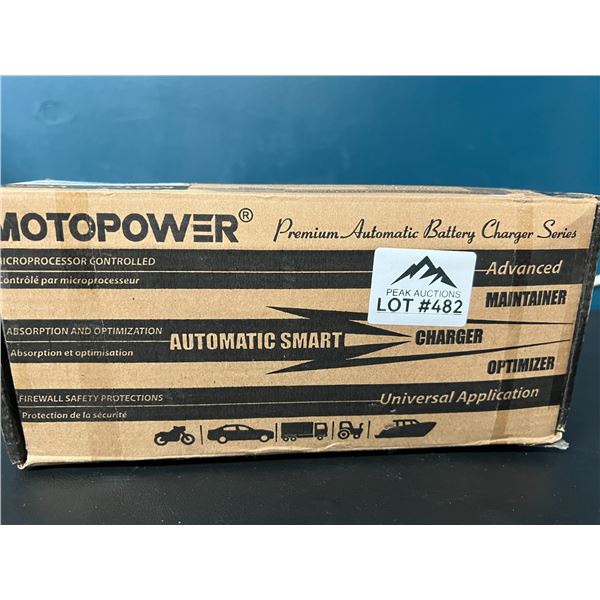 Lot of 1 Motopower Premium Automatic Battery Charger