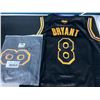 Image 1 : Lot of 2 Bryant Youth Basketball Jerseys - Black - Size Large