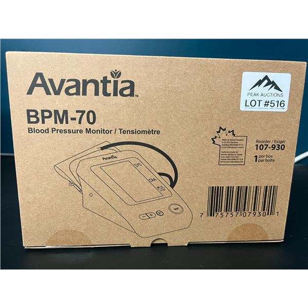 Lot of 1 Avantia Blood Pressure Monitor