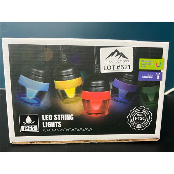 Lot of 1 LED String Lights - Multi-Colour