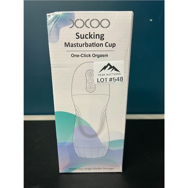 Lot of 1 Sucking Vibrating Sex Toy for Men w/ Sounds