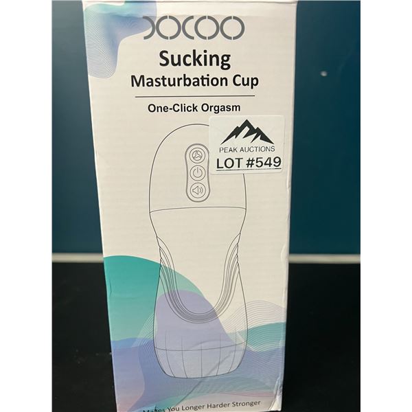 Lot of 1 Sucking Vibrating Sex Toy for Men w/ Sounds