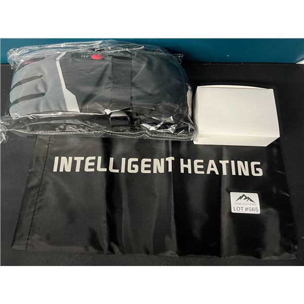 Lot of 1 Pair of Heated Gloves w/ Powerbanks