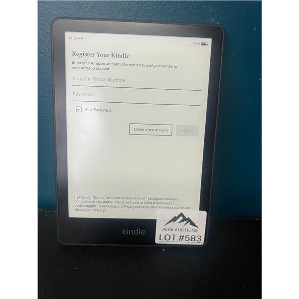 Lot of 1 Kindle E-Reader