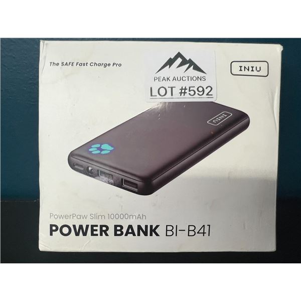 Lot of 1 Portable Power Bank -10,000mAh Large Capacity