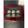 Image 4 : Lot of Pittsburgh Steelers Championship Replica Rings Set - 6PCS - Size 10