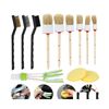 Image 1 : Lot of 2 Car Detailing/Cleaning Brush Sets - 12PCS Each