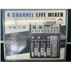 Image 1 : Lot of 1 4-Channel Live Mixer Audio Board