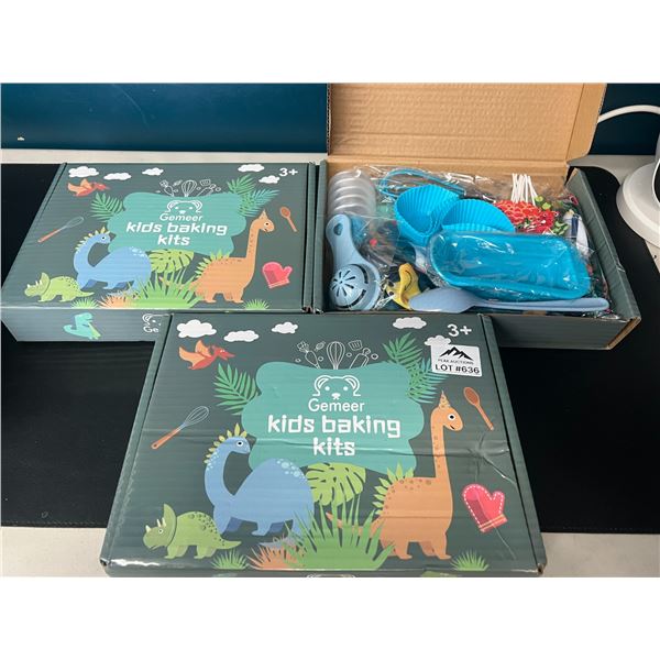 Lot of 3 Kids Baking Kits