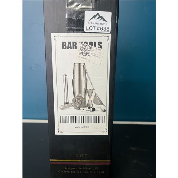 Lot of 1 Cocktail Shaker Kit (7pcs)