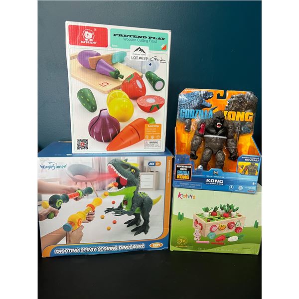 Lot of 4 Assorted Kids Toys