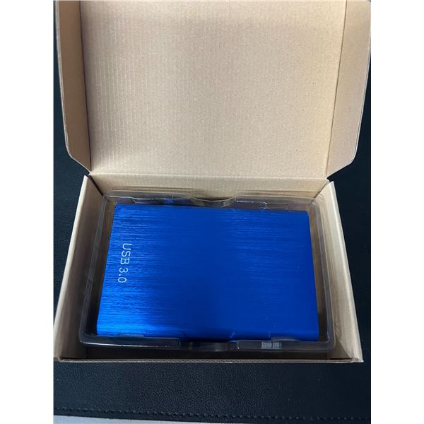 Lot of 1 Portable Hard Drive - 12TB - Blue