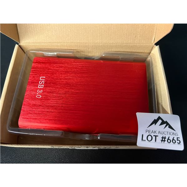 Lot of 1 Portable Hard Drive - 8TB - Red