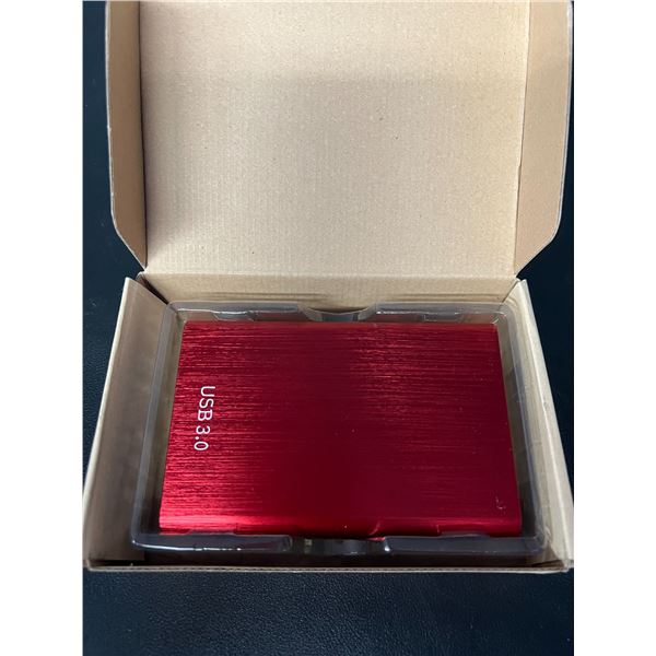 Lot of 1 Portable Hard Drive - 10TB - Red