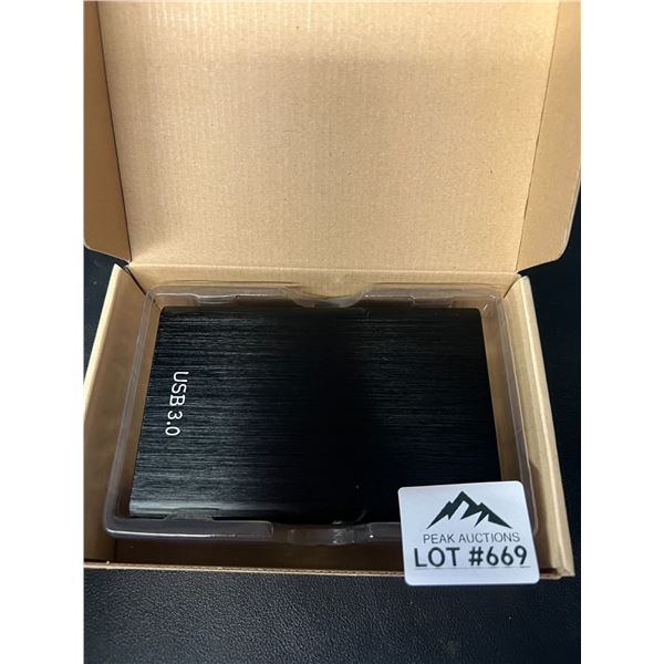 Lot of 1 Portable Hard Drive - 6TB - Black