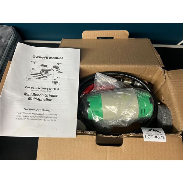 Lot of 1 Multi-Function Mini Bench Grinder