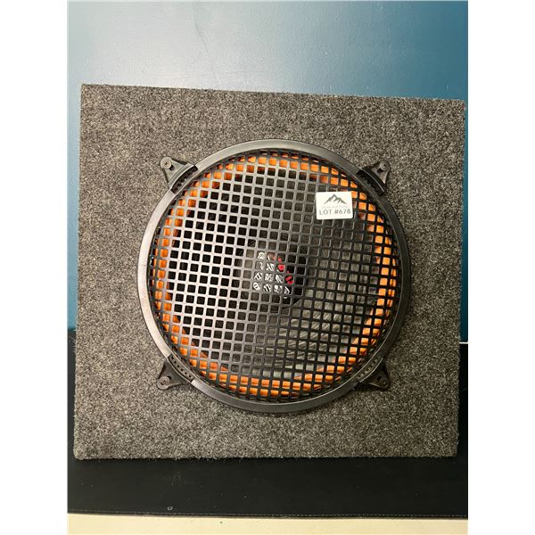 Lot of 112inch Subwoofer w/ 10inch Box (*Used)