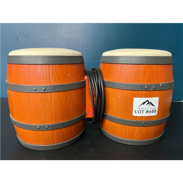 Lot of Nintendo Donkey Kong Bongo Drums for Gamecube (*Used)