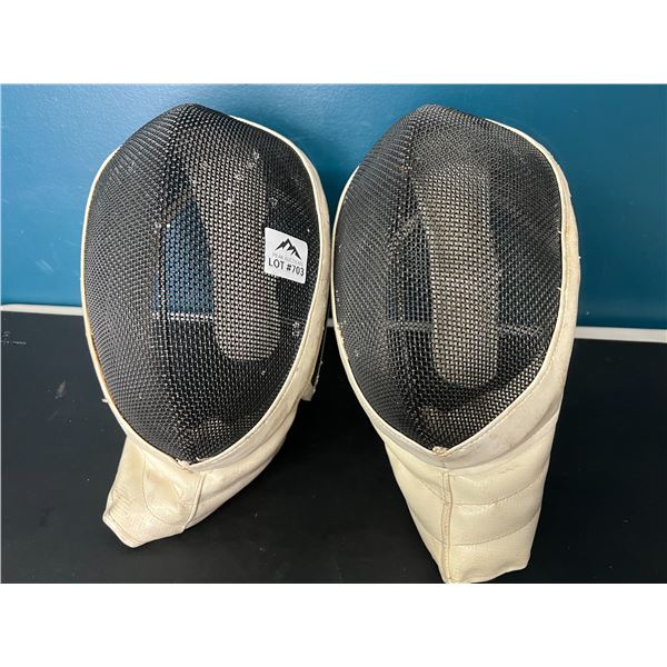 Lot of 2 Fencing Helmets (*Used)