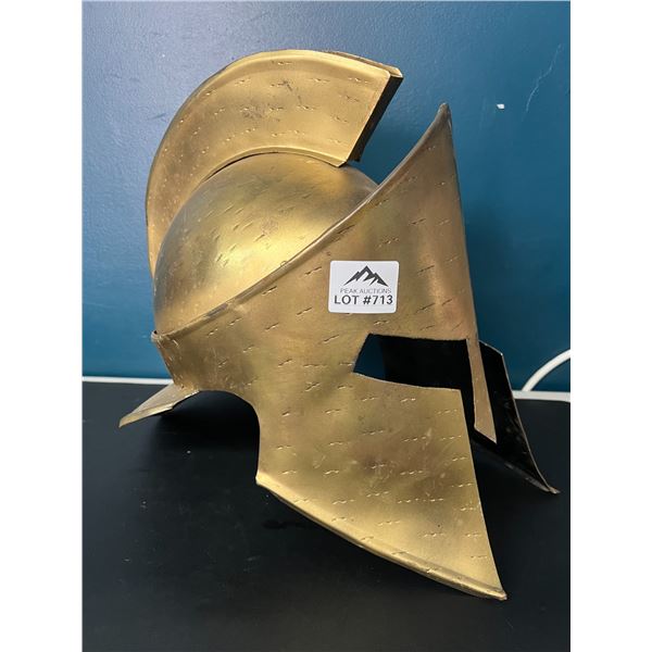 Lot of 1 Roman Style Metal Helmet (*Used)
