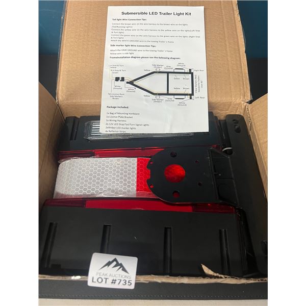 Lot of 1 Submersible Trailer Light Kit