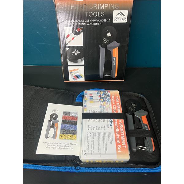 Lot of 1 Hand Crimping Tool