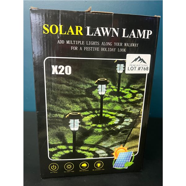 Lot of Solar Lawn/Garden Lights (x6 PCS)