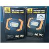 Image 1 : Lot of 2 LED Work Lights w/ USB Charging