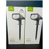 Image 1 : Lot of 2 Boxes of Litom 12LED Solar Landscape Lights (2pcs per pack)