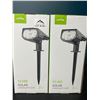 Image 1 : Lot of 2 Boxes of Litom 12LED Solar Landscape Lights (2pcs per pack)