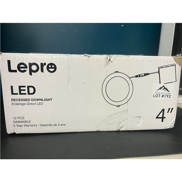 Lot of Lepro LED Recessed Dimmable Downlights - 12Pack
